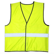 Promotional Safety Vest in 100%Polyester Knitting Fabric
